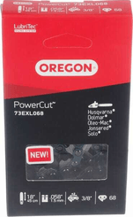 Pièces agricoles - Jardin et forêt pièce adaptable - Chaîne de tronçonneuse 3/8" 1,5mm 68 DL dent à angle droit Oregon