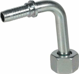 Pièces agricoles - Hydraulique - Raccord DN13-M24x150-16S 90° 85mm