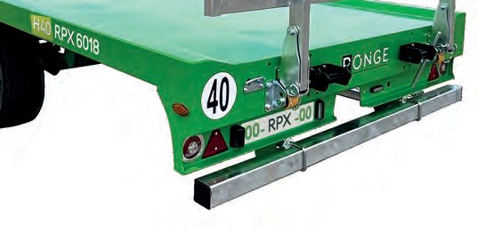 Materiels - Plateau fourrager - Plateau 6 roues 9 mètres 24 tonnes - freinage double ligne hydraulique