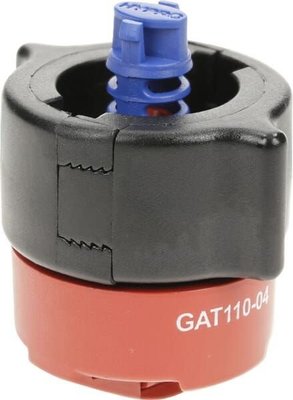 Pièces agricoles - Pièce Pulvérisateur - Buse à jet plat double Guardian AIR Twin 110° 04 plastique rouge Hypro