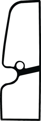 Pièces agricoles - TP pièce adaptable - Vitre de porte gauche