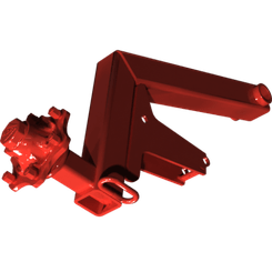 Pièces agricoles - Pièce divers - Porte-essieux RS peint