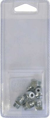 Pièces agricoles - Outils atelier - Graisseur 1/8" BSP, 45° (6)