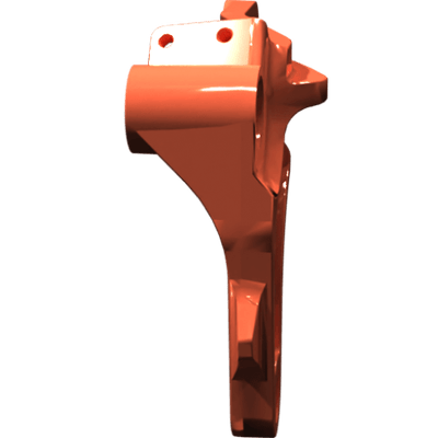 Pièces agricoles - Pièce divers - Support de roue de jauge droit