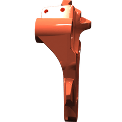 Pièces agricoles - Pièce divers - Support de roue de jauge droit