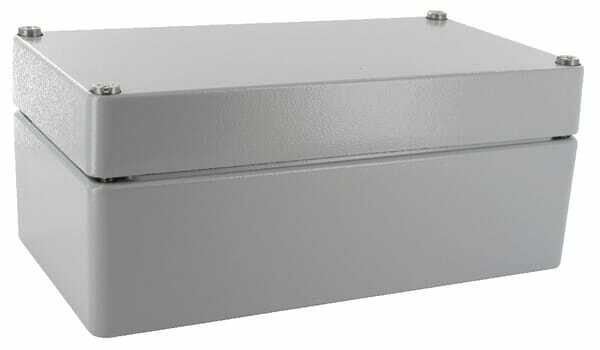Pièces agricoles - Electricité - Boîtier, alu 120x360x80mm