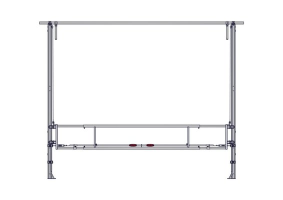 Materiels - Accessoires 200Kg-300Kg - SEPARATION DE LOGETTE RELEVABLE II EN 3.44M/4.60M