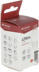 Pièces agricoles - Electricité - Ampoule LED SMD - Globe G45 E27 4,9W