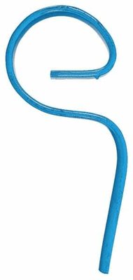 Pièces agricoles - Machines - Dent à ressort 26x10x345mm droit sans pointe adaptable pour Lemken