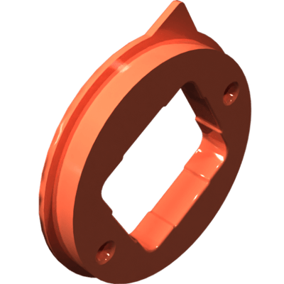 Pièces agricoles - Pièce divers - anneau de support peint