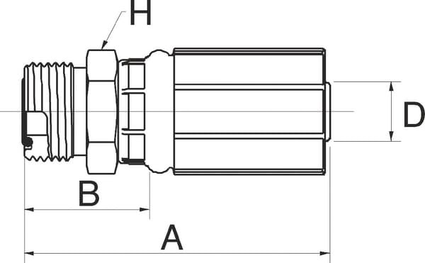 Pièces agricoles - Hydraulique - Racc. à sertir DN8-11/16 ORFS