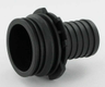 Raccord de tuyau droit 40 mm avec connexion mâle T7