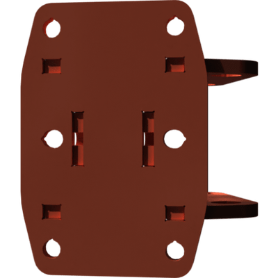 Pièces agricoles - Pièce divers - poteau de support soudé peint