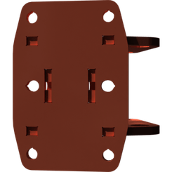 Pièces agricoles - Pièce divers - poteau de support soudé peint