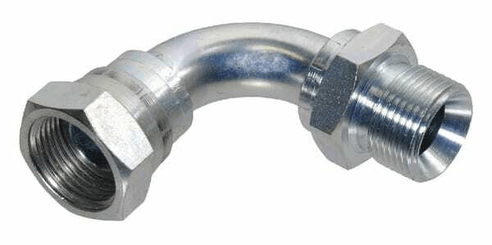 Pièces agricoles - Hydraulique - Adaptateur coude int-ext 3/4" BSP