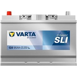 Pièces agricoles - Eclairage - Battery 12V 95Ah 830A G8 VARTA Dynamic SLI