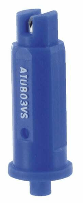 Pièces agricoles - Pièce Pulvérisateur - Buse à injection d'air AIUB 110° 03 bleu acier inoxydable TeeJet