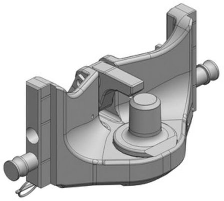 Pièces agricoles - Tracteur pièce adaptable - Pitonfix insert coulé W314 S30 CBM