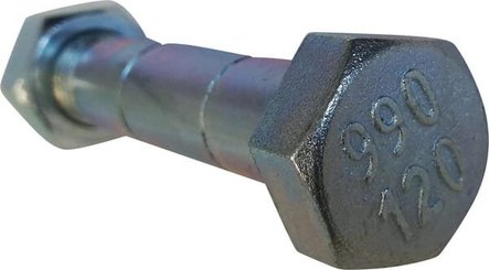 Pièces agricoles - Machines - Boulon de cisaillement avec écrou (10x) M16x84 10.9 TYPE 50/60