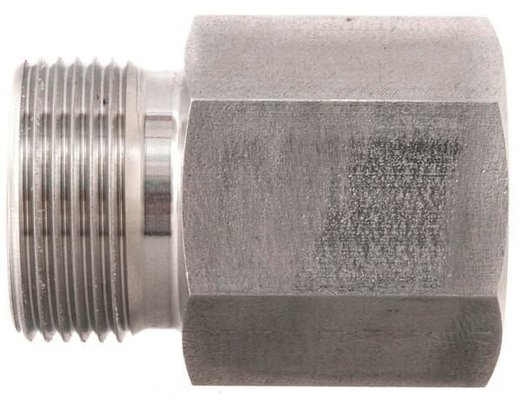 Pièces agricoles - Hydraulique - Raccord à filetage femelle 16S x 1/2" BSP SS