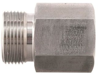 Pièces agricoles - Hydraulique - Raccord à filetage femelle 16S x 1/2" BSP SS