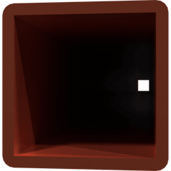 Pièces agricoles - Pièce divers - tube carré f. herse 1400mm -peint-