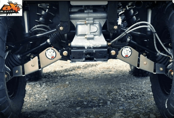 Pièces Quad & Motos - Equipement véhicule - Protection de triangle arrière AXP - aluminium 4mm Polaris Sportsman