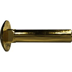 Pièces agricoles - Pièce divers - Vis tête bombé collet carré M10x50 8.8