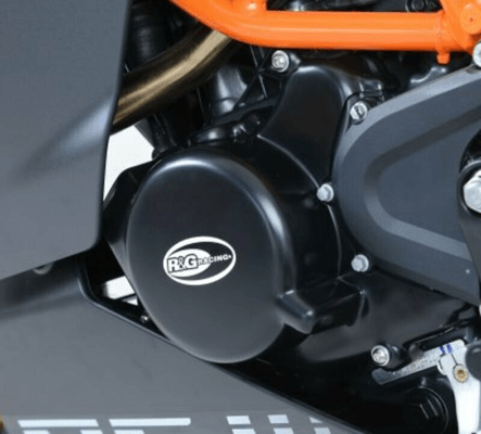 Pièces Quad & Motos - Equipement véhicule - Couvre-carter gauche noir R&G RACING KTM RC125/200