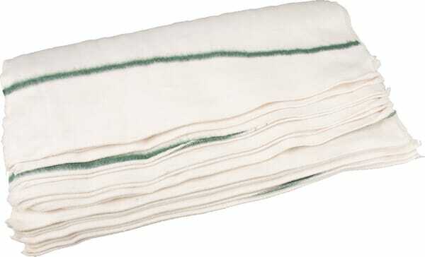 Pièces agricoles - Cloture,Jardin & Sylviculture - 10 serpillères vertes 70x80 cm