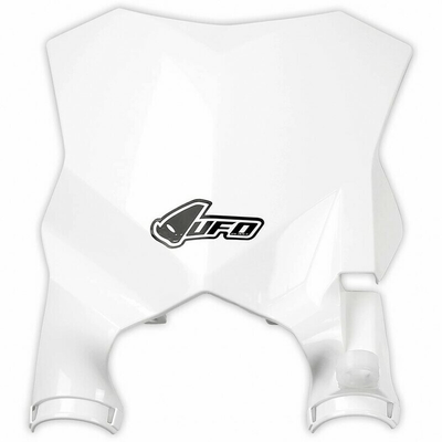 Pièces Quad & Motos - Plastiques - Plaque numéro frontale UFO Stadium blanc Kawasaki KX250F/450F