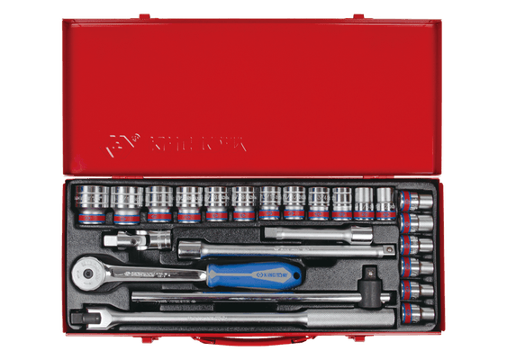 Outils - Outils divers - Coffret de douilles 1/2" 24 pièces