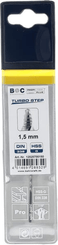 Outils - Outils divers - Foret 1,5 mm HSS-DIN 338-G TURBO STEP