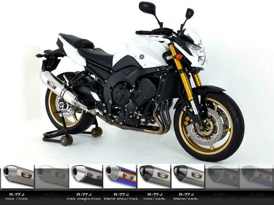 Pièces Quad & Motos - Pièces communes - SILENCIEUX YOSHIMURA R77-J TITANE BLEU POUR YAMAHA