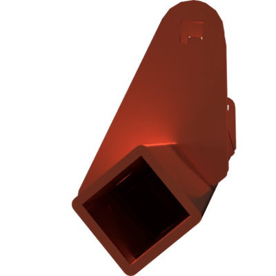 Pièces agricoles - Pièce divers - tube carré peint