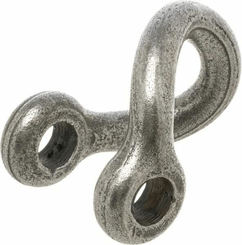 Pièces agricoles - Aménagements paysagers - Manille torse 737 - 14MT, écart 56mm