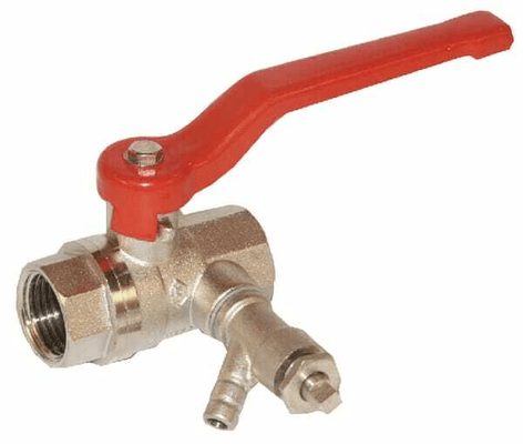 Pièces agricoles - Hydraulique - Robinet à bille+purgeur 1 1/2"