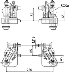 Pièces agricoles - Tracteur pièce adaptable - Directionnel forcé