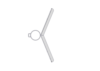 Accessoires et options matériel  - Matériel d'élevage - autre - OPTION "STOP-SABLE ANGLE" POUR POTEAU DE CARRIERE (fin de vie)