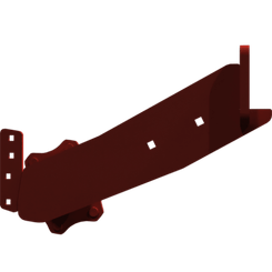 Pièces agricoles - Pièce divers - Bras simple gauche soudé -peint-