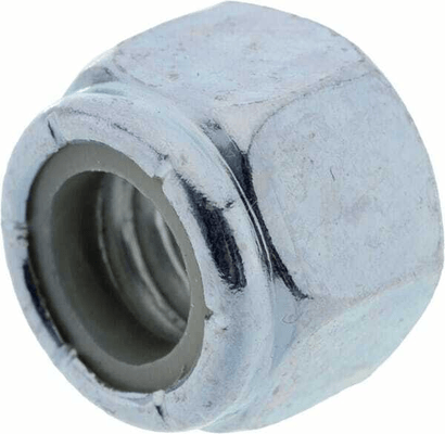 Pièces agricoles - Fasteners - Ecrou hexagonal autobloquant à bague nylon