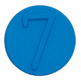 Clips de marquage 7 bleu