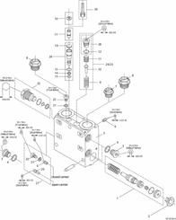 Pièces agricoles - Hydraulique - Module d'entree carter cc <=>