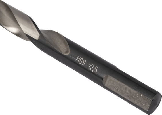 Outils - Outils divers - Foret 12,5 mm HSS-DIN 338-G TURBO STEP