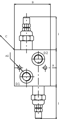 Pièces agricoles - Hydraulique - Limiteur de pression acier