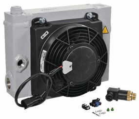 Pièces agricoles - Hydraulique - Refroidisseur.huile (12V) 48-60°C MV-1