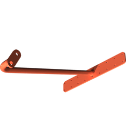 Pièces agricoles - Pièce divers - support de feu droit