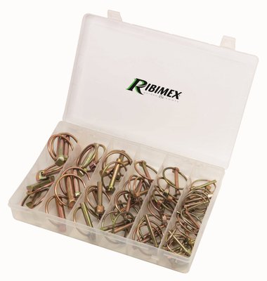 Quincaillerie - Coffrets - LOT 50 GOUPILLES CLIPS EN COFFRET