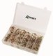 LOT 50 GOUPILLES CLIPS EN COFFRET