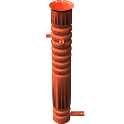 Pièces agricoles - Pièce divers - Tube diffuseur en acier #100x772 -peint-
